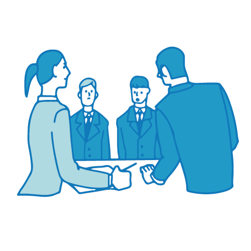 専門家による課題ヒアリング